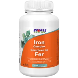 Complexe de fer, 100 comprimés | Safest & Easiest Shopping Vitamins Online | VITASHOP