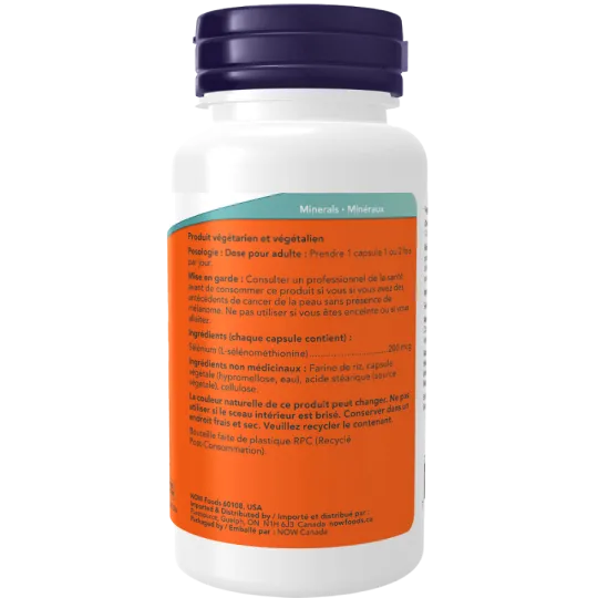 NOW Foods Selenium 200 mcg Yeast Free | 每天不同折扣, 全网最低价格 | 种类齐全的保健品店铺 VITASHOP, 只有你想不到, 没有你买不到 !