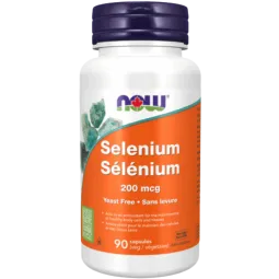 NOW Foods Selenium 200 mcg Yeast Free 90 Veg Capsules | Unbeatable Prices, Daily Deals | VITASHOP