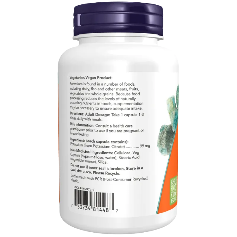 NOW Foods 나우 푸드 구연산 칼륨 99 mg, 180 캡슐 | 매일 업데이트되는 특가 상품 | VITASHOP