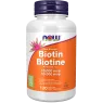 NOW Foods 나우 푸드 비오틴 10000mcg, 식물성 캡슐 120정 | 매일 업데이트되는 특가 상품 | VITASHOP