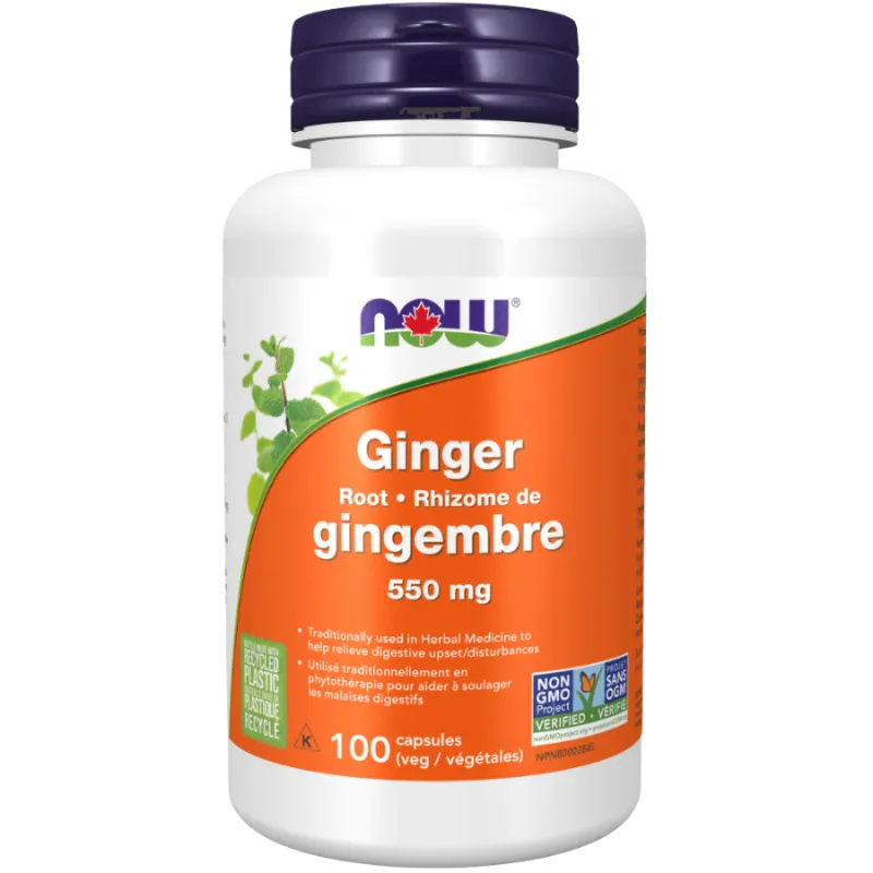 NOW Foods 나우 푸드 생강 뿌리 550 mg, 100 캡슐 | 매일 업데이트되는 특가 상품 | VITASHOP
