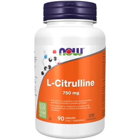 L-Citrulline 750 mg, 90 gélules végétales | Safest & Easiest Shopping Vitamins Online | VITASHOP