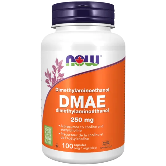 NOW Foods DMAE 250 mg, 100 Veg Capsules | Unbeatable Prices, Daily Deals | VITASHOP