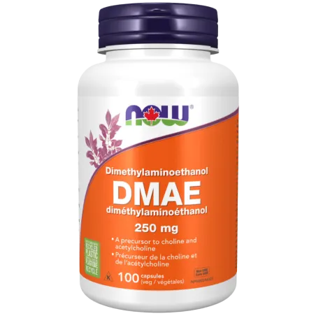 NOW Foods DMAE 250 mg, 100 Veg Capsules | Unbeatable Prices, Daily Deals | VITASHOP