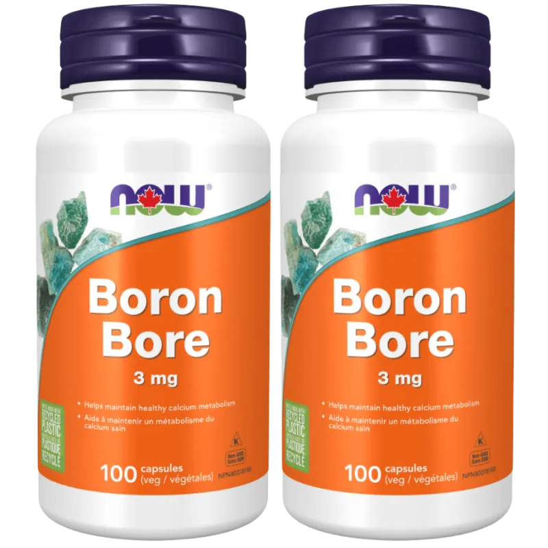 Bore 3mg, 100 Veg Capsule | Safest & Easiest Shopping Vitamins Online | VITASHOP