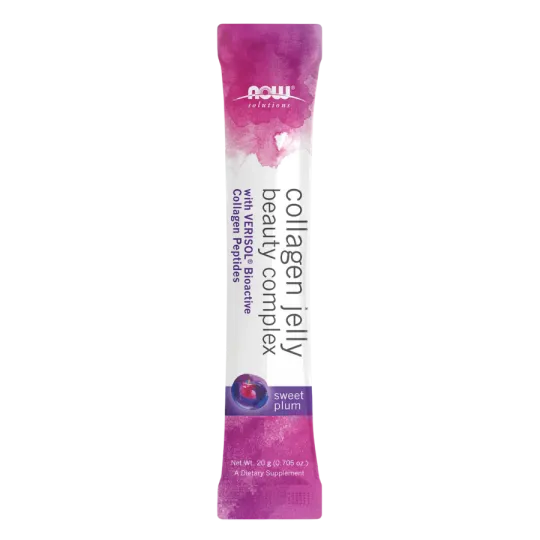 NOW Foods Collagen Jelly Beauty Complex, Sweet Plum Jelly Sticks 200G 10 Edible Jelly Sticks | 每天不同折扣, 全网最低价格 | 种类齐全的保健品店铺 VITAS