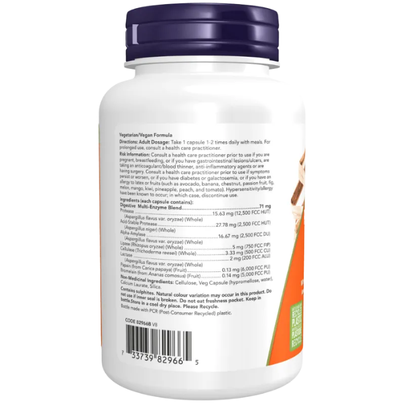 NOW Foods Plant Enzymes, 120 Veg Capsules | Unbeatable Prices, Daily Deals | VITASHOP