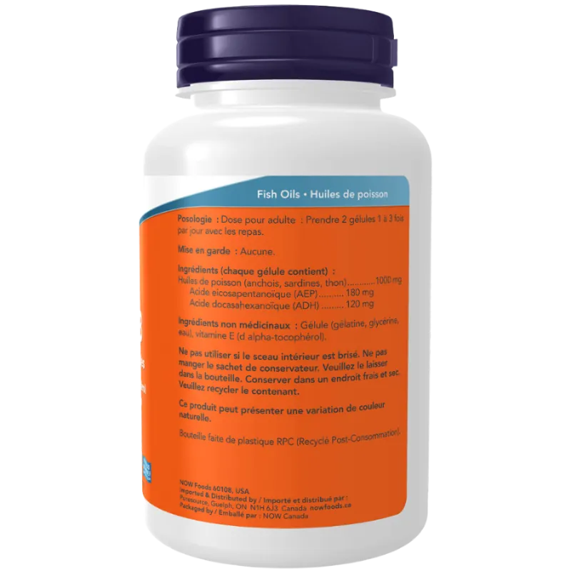 NOW Foods 나우 푸드 오메가-3 1000 mg, 100 소프트젤 | 매일 업데이트되는 특가 상품 | VITASHOP
