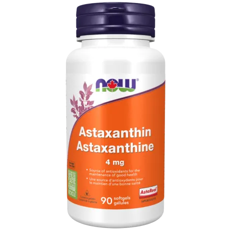 NOW Foods Astaxanthin 4 mg, 90 Softgels | Unbeatable Prices, Daily Deals | VITASHOP
