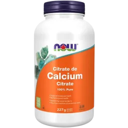 NOW Foods 나우 푸드 구연산 칼슘 분말, 227g | 매일 업데이트되는 특가 상품 | VITASHOP