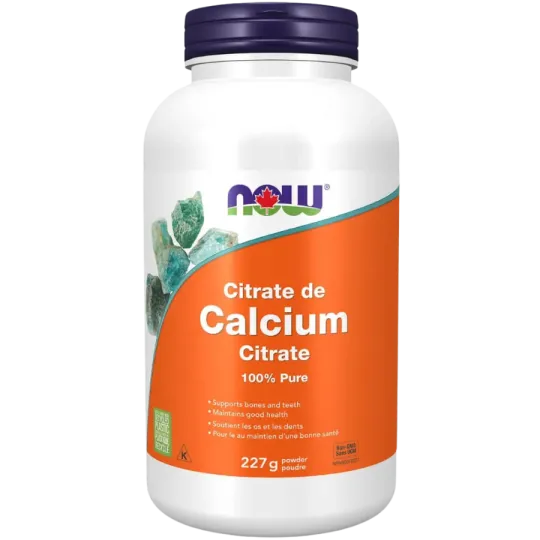 Citrate de calcium en poudre, 227 g | Safest & Easiest Shopping Vitamins Online | VITASHOP