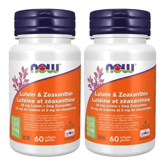 NOW Foods [2 for Deal] 叶黄素和玉米黄质, 60 咀软胶囊 | 每天不同折扣, 全网最低价格 | 种类齐全的保健品店铺 VITASHOP, 只有你想不到, 没有你买不到 !