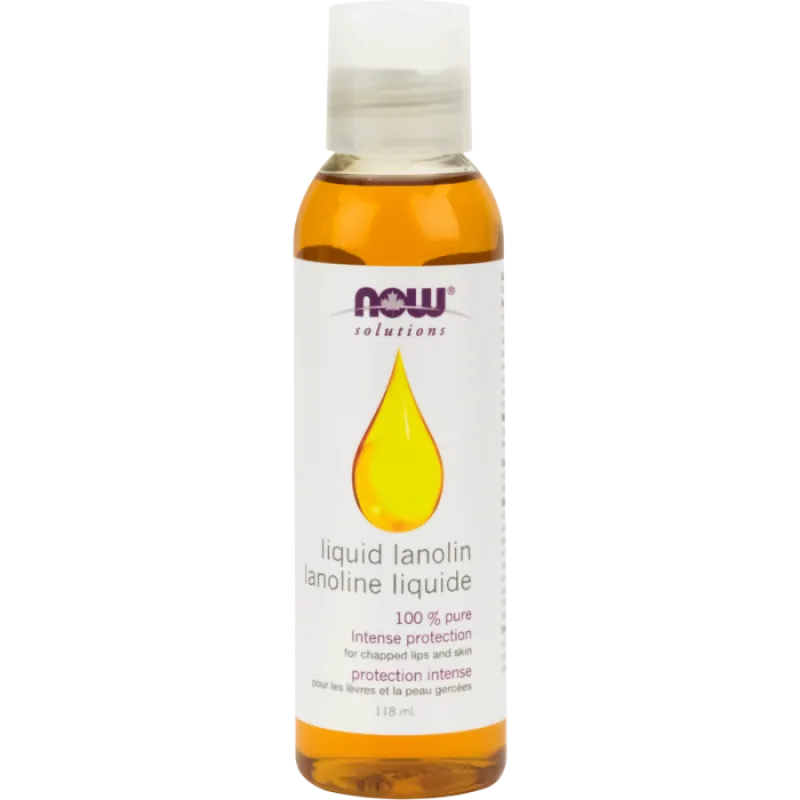 NOW Foods Liquid Lanolin, 118 mL | Unbeatable Prices, Daily Deals | VITASHOP