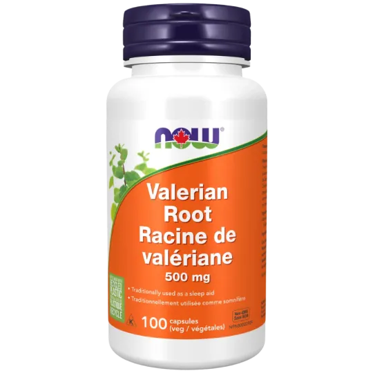 Racine de valériane 500 mg, 100 gélules végétales | Safest & Easiest Shopping Vitamins Online | VITASHOP