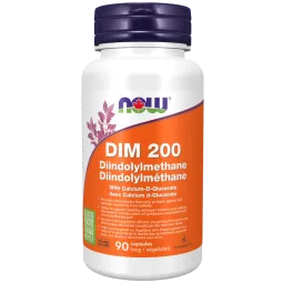 DIM 200 mg avec glucarate de calcium, 90 Vegcaps | Safest & Easiest Shopping Vitamins Online | VITASHOP