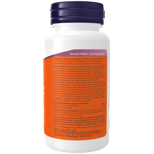 NOW Foods DIM 200 mg with Calcium Glucarate, 90 Vegcaps | Unbeatable Prices, Daily Deals | VITASHOP