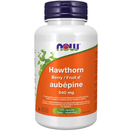 Baie d’aubépine 550 mg, 100 gélules végétales | Safest & Easiest Shopping Vitamins Online | VITASHOP