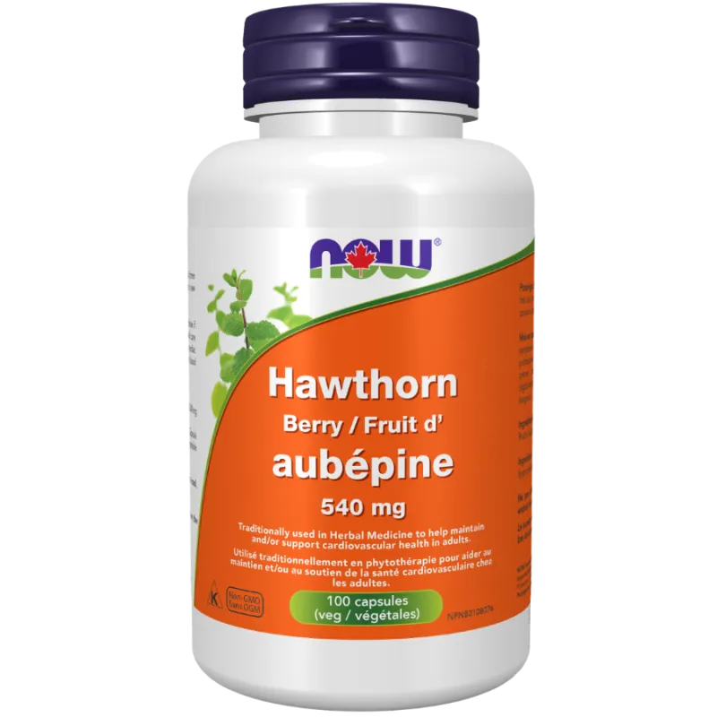 NOW Foods 나우 푸드 산사나무 열매 550mg, 식물성 캡슐 100정[DISCONTINUED] | 매일 업데이트되는 특가 상품 | VITASHOP