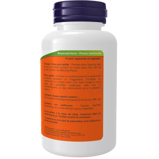 NOW Foods 나우 푸드 산사나무 열매 550mg, 식물성 캡슐 100정[DISCONTINUED] | 매일 업데이트되는 특가 상품 | VITASHOP