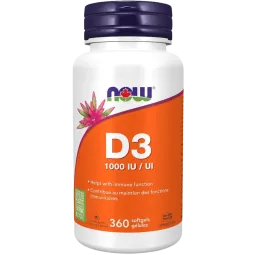 NOW Foods 나우 푸드 비타민 D-3 1000 IU 360 소프트젤 | 매일 업데이트되는 특가 상품 | VITASHOP