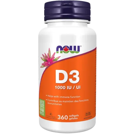 NOW Foods 나우 푸드 비타민 D-3 1000 IU 360 소프트젤 | 매일 업데이트되는 특가 상품 | VITASHOP