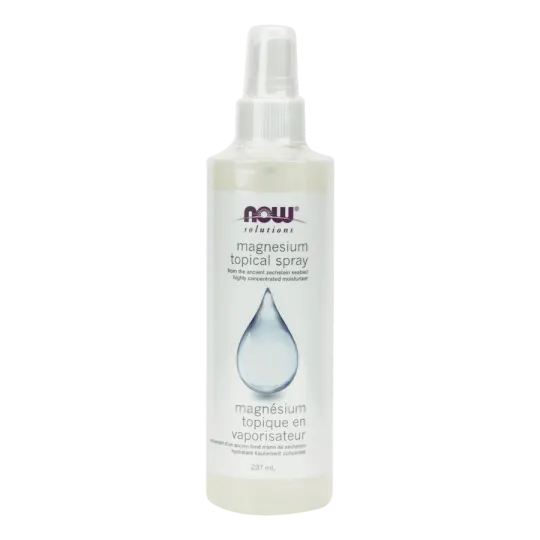 NOW Foods Magnesium Topical Spray, 237 mL | 每天不同折扣, 全网最低价格 | 种类齐全的保健品店铺 VITASHOP, 只有你想不到, 没有你买不到 !