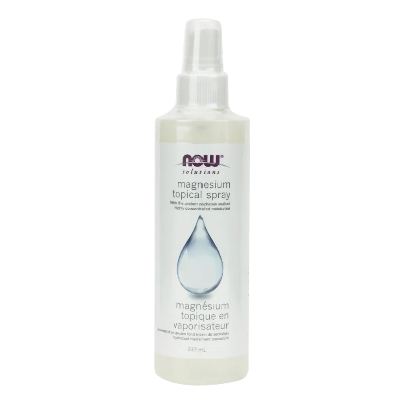 NOW Foods Magnesium Topical Spray, 237 mL | 每天不同折扣, 全网最低价格 | 种类齐全的保健品店铺 VITASHOP, 只有你想不到, 没有你买不到 !