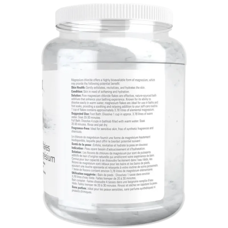 NOW Foods Magnesium Flakes, 1531 g | 每天不同折扣, 全网最低价格 | 种类齐全的保健品店铺 VITASHOP, 只有你想不到, 没有你买不到 !