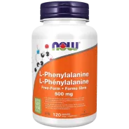 NOW Foods 나우 푸드 L-페닐알라닌 500 mg, 120 캡슐 | 매일 업데이트되는 특가 상품 | VITASHOP