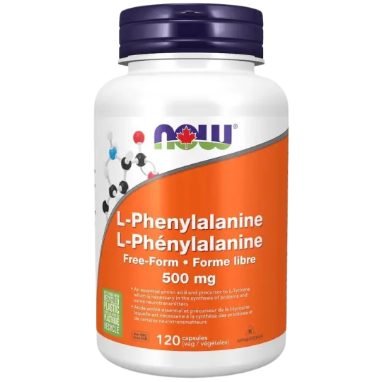 NOW Foods 나우 푸드 L-페닐알라닌 500 mg, 120 캡슐 | 매일 업데이트되는 특가 상품 | VITASHOP