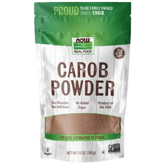 NOW Foods 나우 푸드 캐롭 파우더, 드라이 로스팅, 340g | 매일 업데이트되는 특가 상품 | VITASHOP