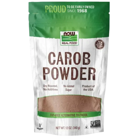 NOW Foods 나우 푸드 캐롭 파우더, 드라이 로스팅, 340g | 매일 업데이트되는 특가 상품 | VITASHOP