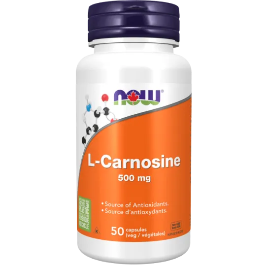 NOW Foods 나우 푸드 L-카르노신 500mg, 식물성 캡슐 60정 | 매일 업데이트되는 특가 상품 | VITASHOP