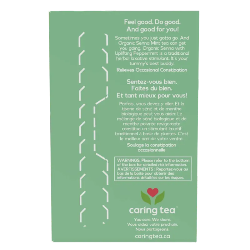 NOW Organic Senna Mint Tea 24x48g