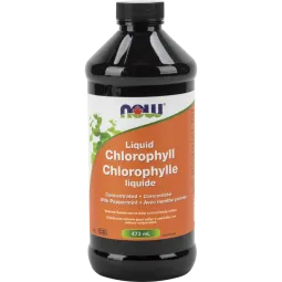 NOW Foods Liquid Chlorophyll Peppermint, 473 mL | Unbeatable Prices, Daily Deals | VITASHOP