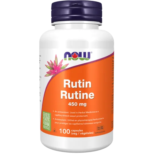 NOW Foods Rutin 450 mg, 100 Veg Capsules | Unbeatable Prices, Daily Deals | VITASHOP