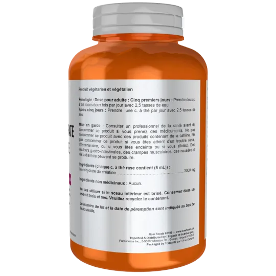 NOW Foods 나우 푸드 크레아틴 모노하이드레이트 퓨어 파우더 227g | 매일 업데이트되는 특가 상품 | VITASHOP