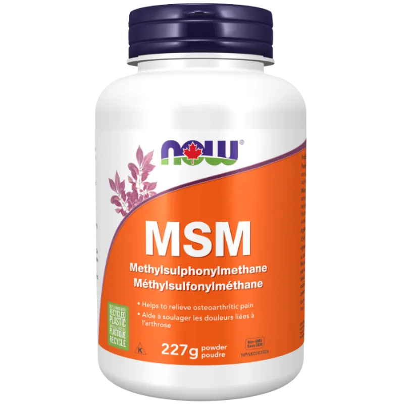NOW Foods MSM Pure Powder, 227 g | Unbeatable Prices, Daily Deals | VITASHOP