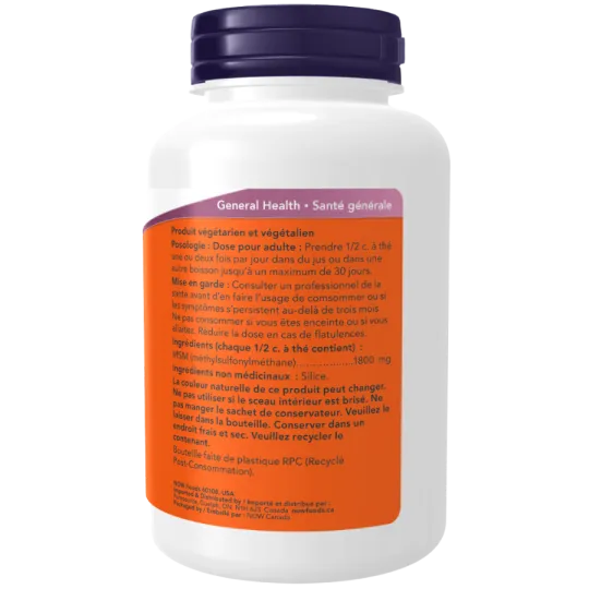 NOW Foods MSM Pure Powder, 227 g | Unbeatable Prices, Daily Deals | VITASHOP