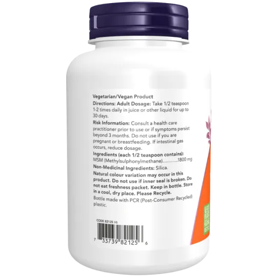 NOW Foods MSM Pure Powder, 227 g | Unbeatable Prices, Daily Deals | VITASHOP
