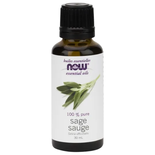 Huile de sauge, 30 mL | Safest & Easiest Shopping Vitamins Online | VITASHOP