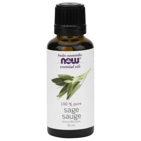 Huile de sauge, 30 mL | Safest & Easiest Shopping Vitamins Online | VITASHOP
