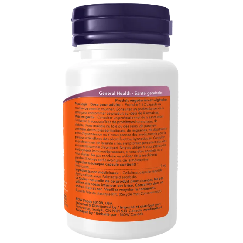 Mélatonine 5 mg | Safest & Easiest Shopping Vitamins Online | VITASHOP