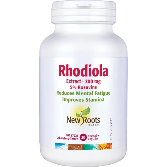 New Roots Rhodiola Extract 200 mg 30 Capsules | Unbeatable Prices, Daily Deals | VITASHOP