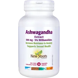 New Roots Ashwagandha Extract 500 mg 5% Withanolides 30 Capsules | 每天不同折扣, 全网最低价格 | 种类齐全的保健品店铺 VITASHOP, 只有你想不到, 没有你买不到 !