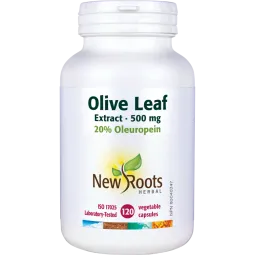 New Roots Olive Leaf Extract 500 mg 120 Capsules | Unbeatable Prices, Daily Deals | VITASHOP