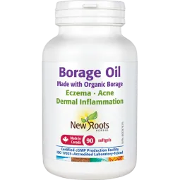 New Roots Borage Oil Made with Organic Borage 90 Softgels | 每天不同折扣, 全网最低价格 | 种类齐全的保健品店铺 VITASHOP, 只有你想不到, 没有你买不到 !