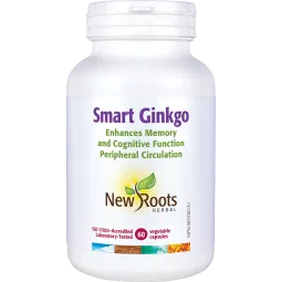 New Roots Smart Ginkgo 60 Capsules | Unbeatable Prices, Daily Deals | VITASHOP