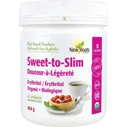 New Roots Sweet-to-Slim Erythritol 454 g | Unbeatable Prices, Daily Deals | VITASHOP